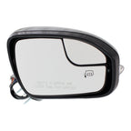 Right Power Mirror for Ford Fusion (2013–2014) Paintable Manual Fold Memory