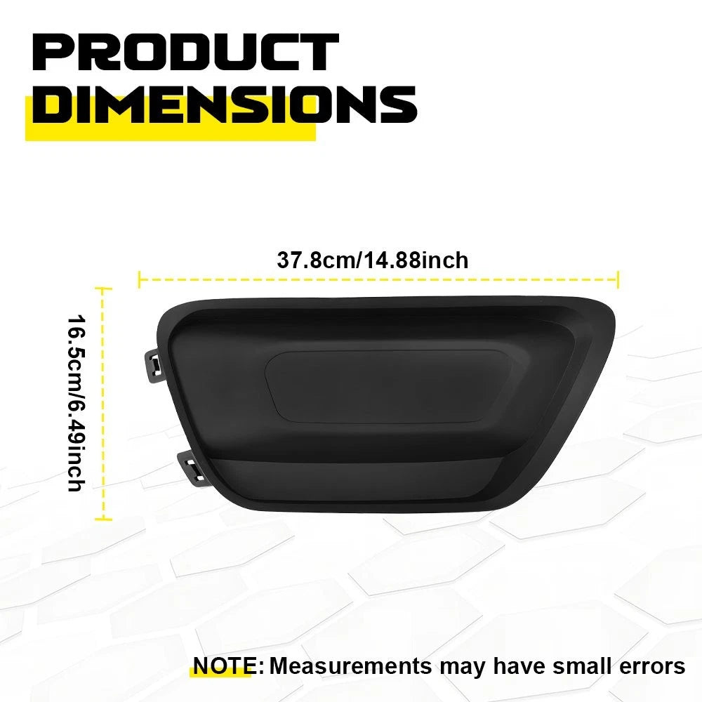 Passenger Side Front Bumper Fog Light Cover for Chevrolet Colorado (2015–2020)