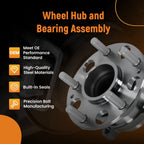Rear Wheel Hub Bearing Assembly for Honda Accord (2014–2015) 406.40035 512516