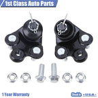 Set of 4 Front Lower Control Arms Ball Joints for Acura CSX (2006–2011)