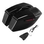 Vivid Black Hard Saddlebags for Harley CVO Street Road Glide ST (2023–2025)