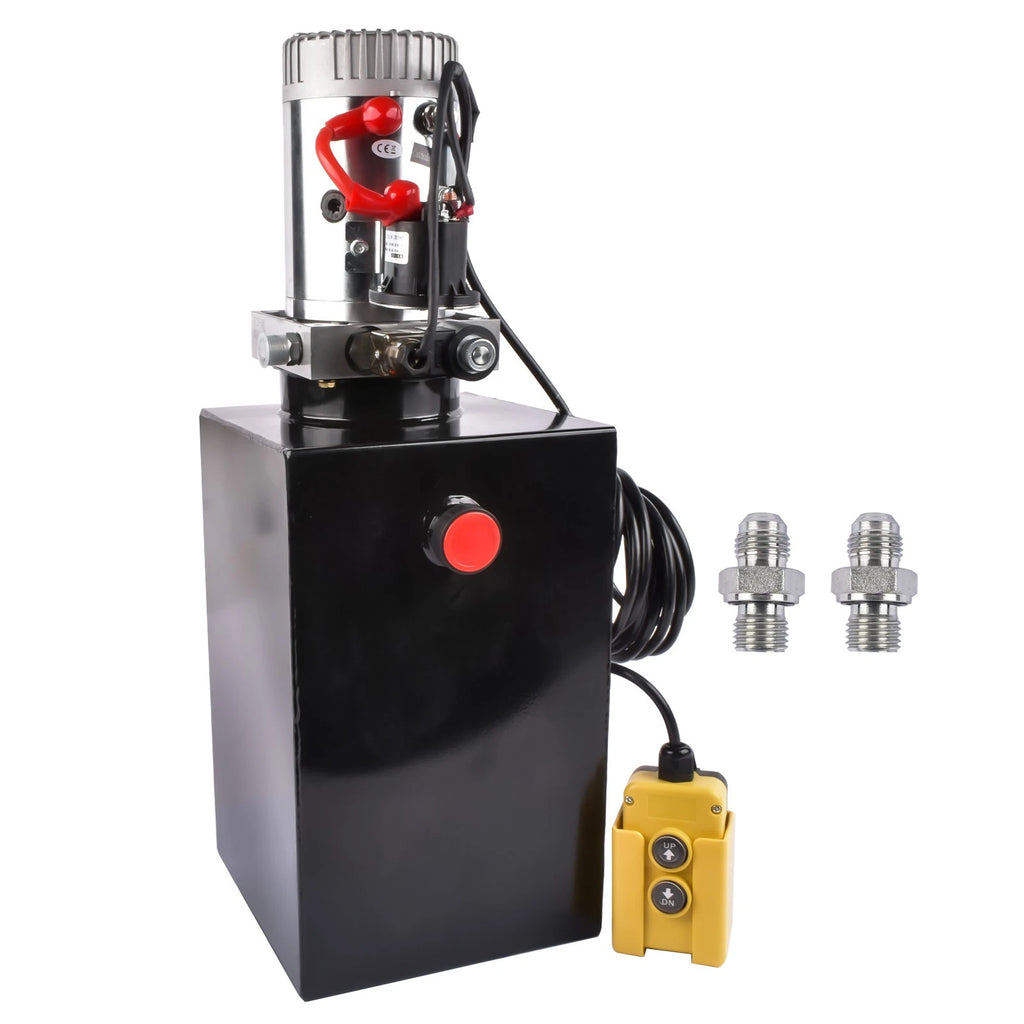 Hydraulic Power Unit 15 Quart 12V DC for Automotive Applications