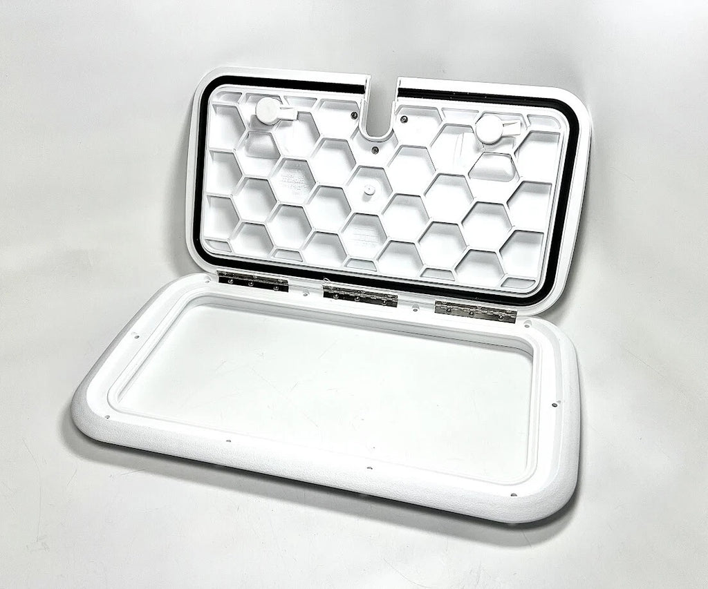 Anchor Rope Hatch for Jim Black Deck Lid (11in x 19in) Polar White OEM