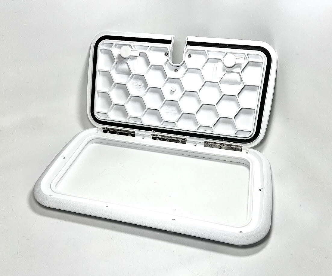 Anchor Rope Hatch for Jim Black Deck Lid (11in x 19in) Polar White OEM