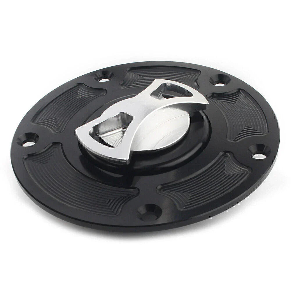 Silver Fuel Gas Tank Cap Cover for Ducati Panigale 899 959 1199 1299