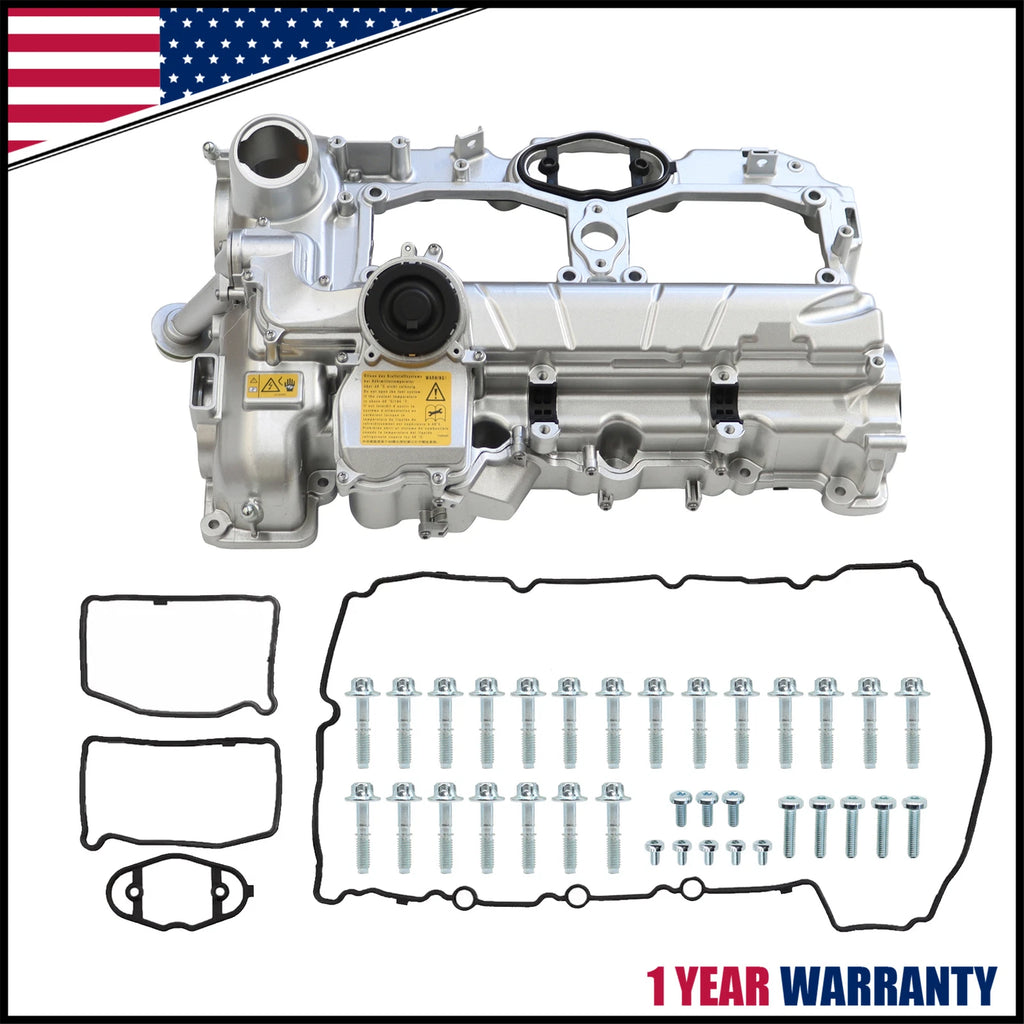 Aluminum Valve Cover Kit for BMW N20 320i 328i 528i X3 X5 X1 Z4 (2012–2018)