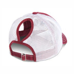 Ponytail Trucker Cap for Peterbilt Motors (Red)