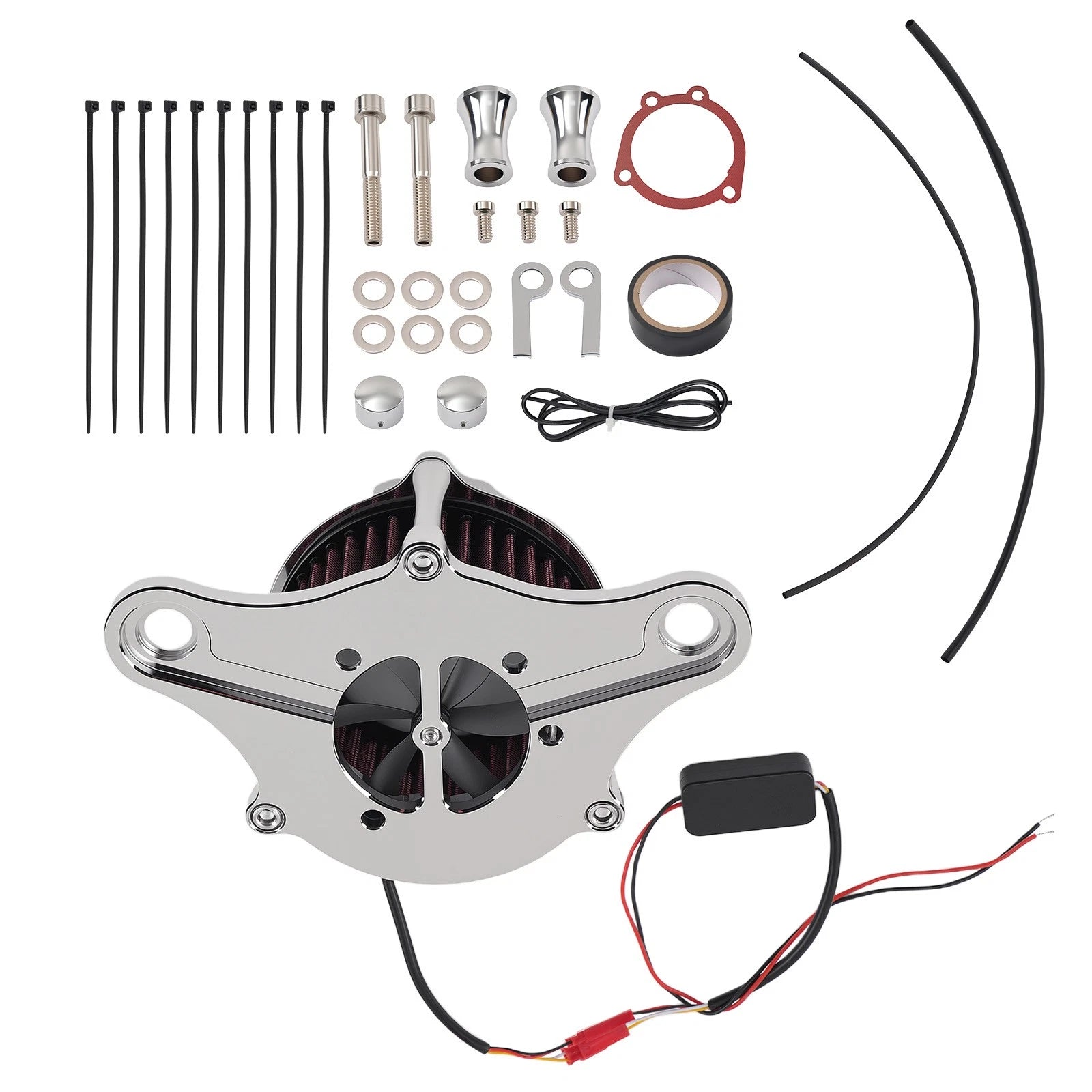 Air Cleaner Intake Filter for Harley Touring Road King Softail (1993–2007)