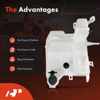 Windshield Washer Reservoir with Pump & Cap for Nissan Murano (2015–2018)
