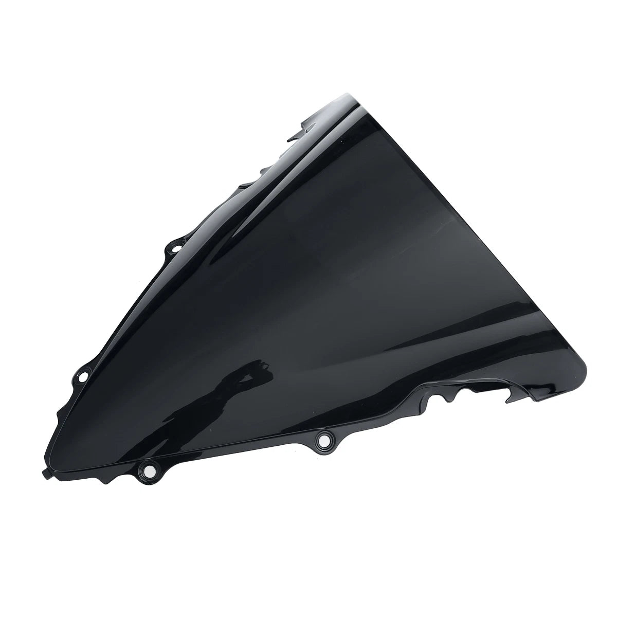 Black Dual Bubble Windshield for Yamaha YZF R6 (2003–2005) PMMA