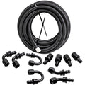 AN-6 Steel Nylon Braided Swivel Hose End Oil Fuel Line for 20FT (2010–2020)