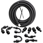 AN-6 Steel Nylon Braided Swivel Hose End Oil Fuel Line for 20FT (2010–2020)