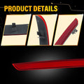 2X Rear Bumper Reflector for Mercedes Benz W166 ML350 ML550 (2012–2015)