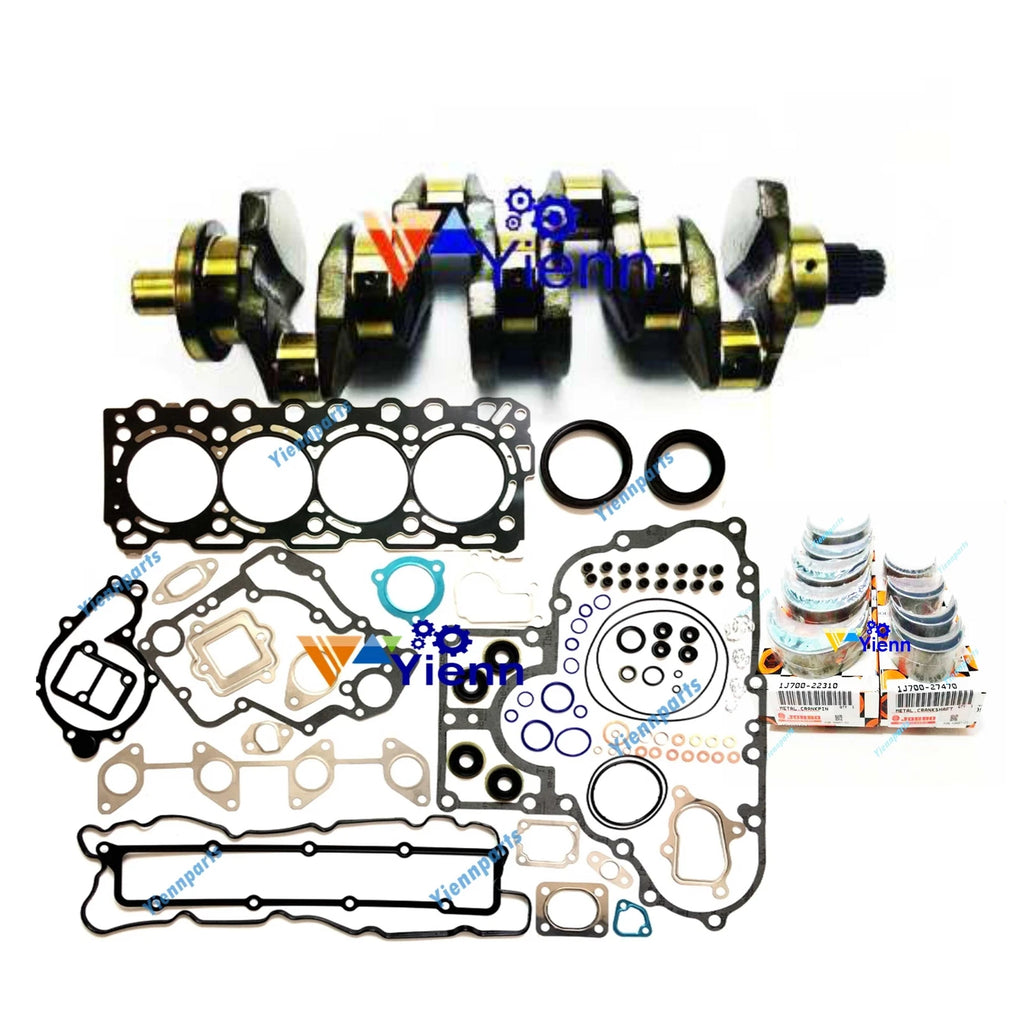 Crankshaft Gasket Bearing for Kubota Bobcat S650 S630 (V3307 V3307-CR-T)