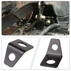 Set of 8 Seat Belt Mounting Brackets for 90 Degree Angle Installation