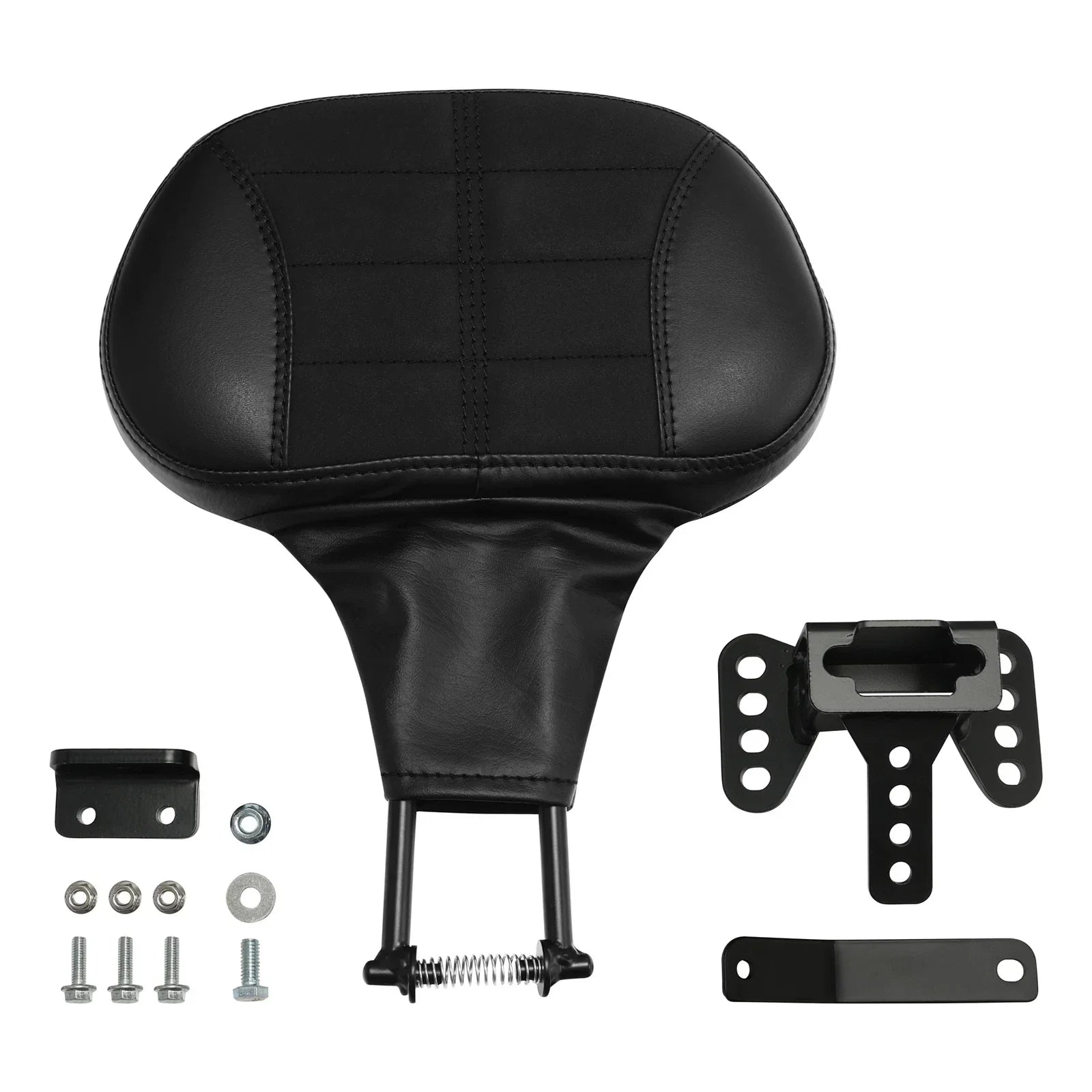Front Backrest Mount for Harley Touring Models (2009-2023) Black