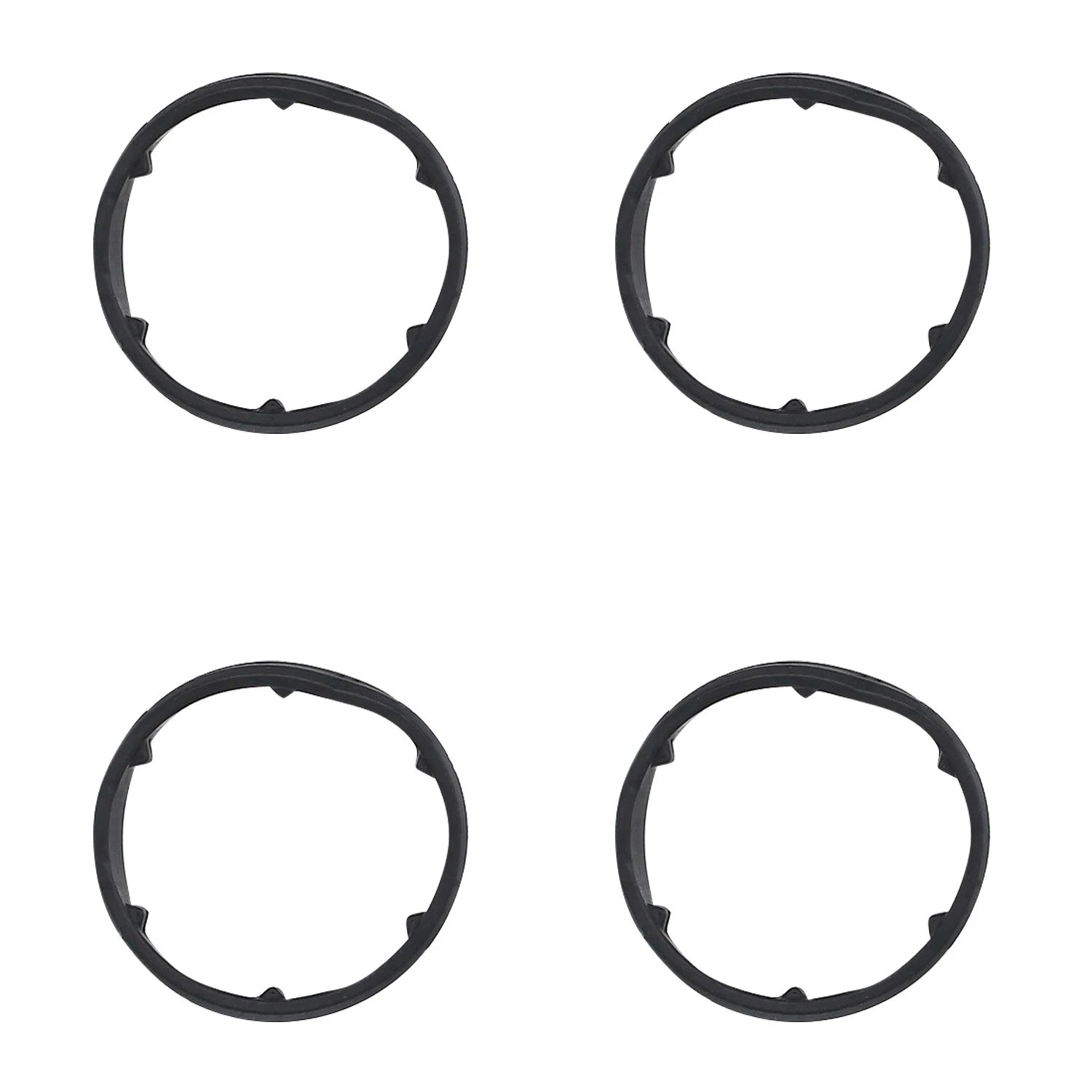 4pc Engine Oil Cooler Seal Kit for Audi Q7 Q8 RS5 S5 Sportback, Porsche Cayenne Macan