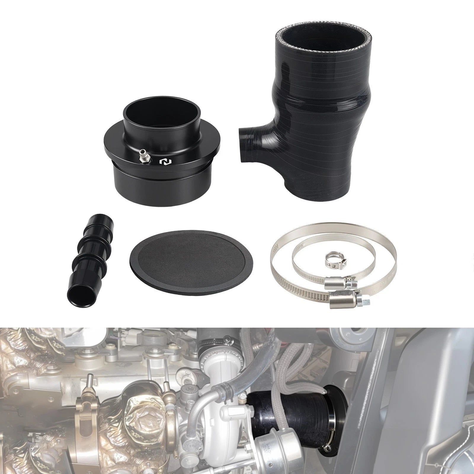 Silicone Hose Inlet Air Intake Kit for Can-Am Maverick X3 R/Max R (2017–2019)