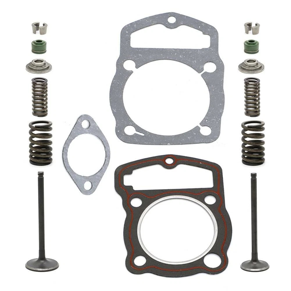 Cylinder Head Intake Exhaust Valve Gasket Spring Kit for Honda CRF150F (2003–2005)