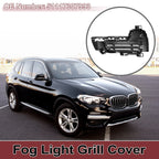 1 Pc Fog Light Grill for BMW X5 (2014–2018) No. 51117307993 Black
