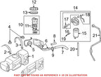 Fuel Filler Neck Adapter for Dodge Ram 2500 3500 (OEM)