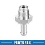 PCV Valve Fittings No. 1220421020 for Toyota (Metal Silver Tone)