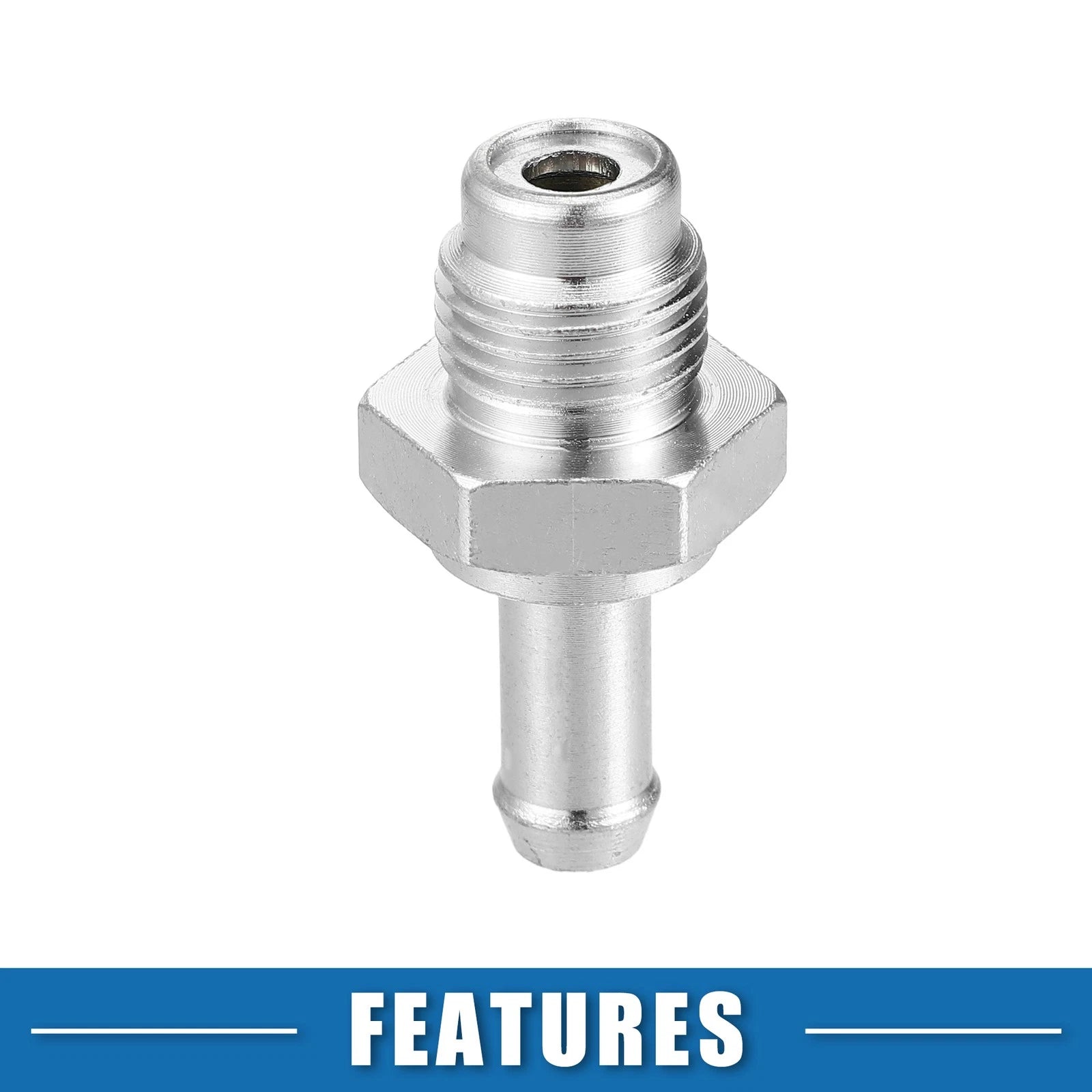 PCV Valve Fittings No. 1220421020 for Toyota (Metal Silver Tone)