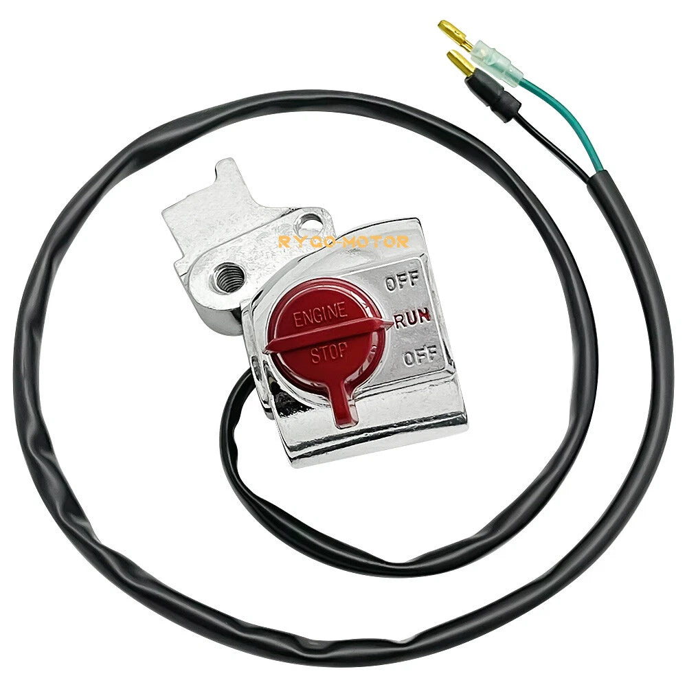 Throttle Housing Right Start Stop Kill Switch for Honda Z50 Z50R (1991–1999)