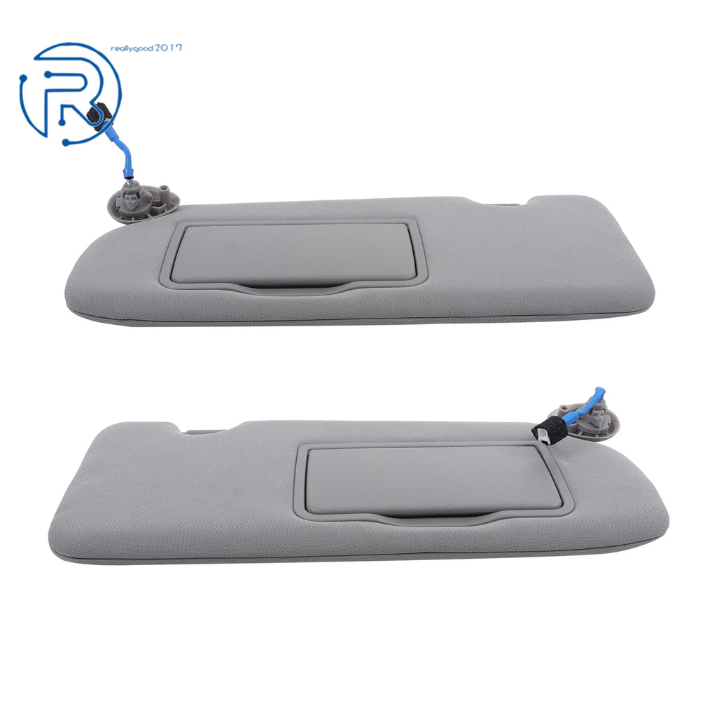 Set of 2 Sunvisors for Honda CR-V (2017–2022) with Lights and Mirror