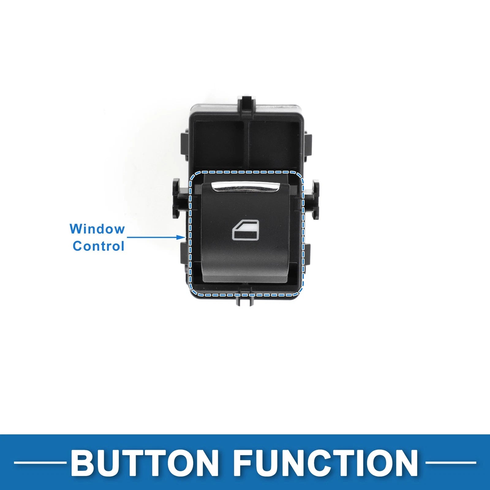 Rear Power Window Switch for Ford Edge, Expedition, F-150 (2015–2023) No.FL3Z14529AB
