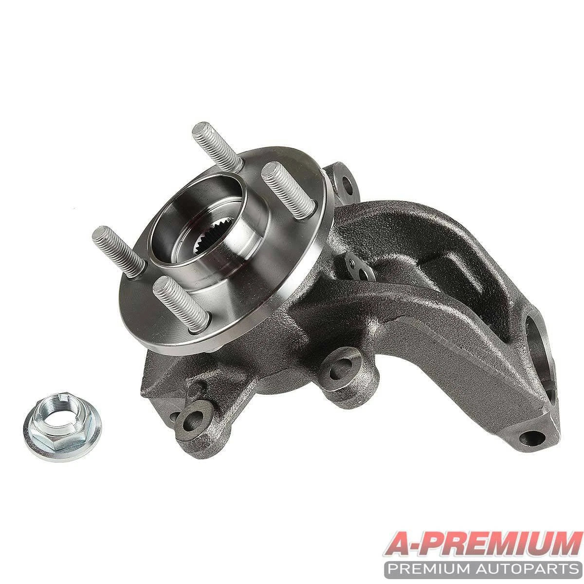 Front Right Steering Knuckle & Hub Bearing for Ford Focus (2006-2011)
