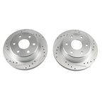 Rear Left/Right Brake Rotors Kit for Chevrolet Avalanche 1500 (2002–2006)