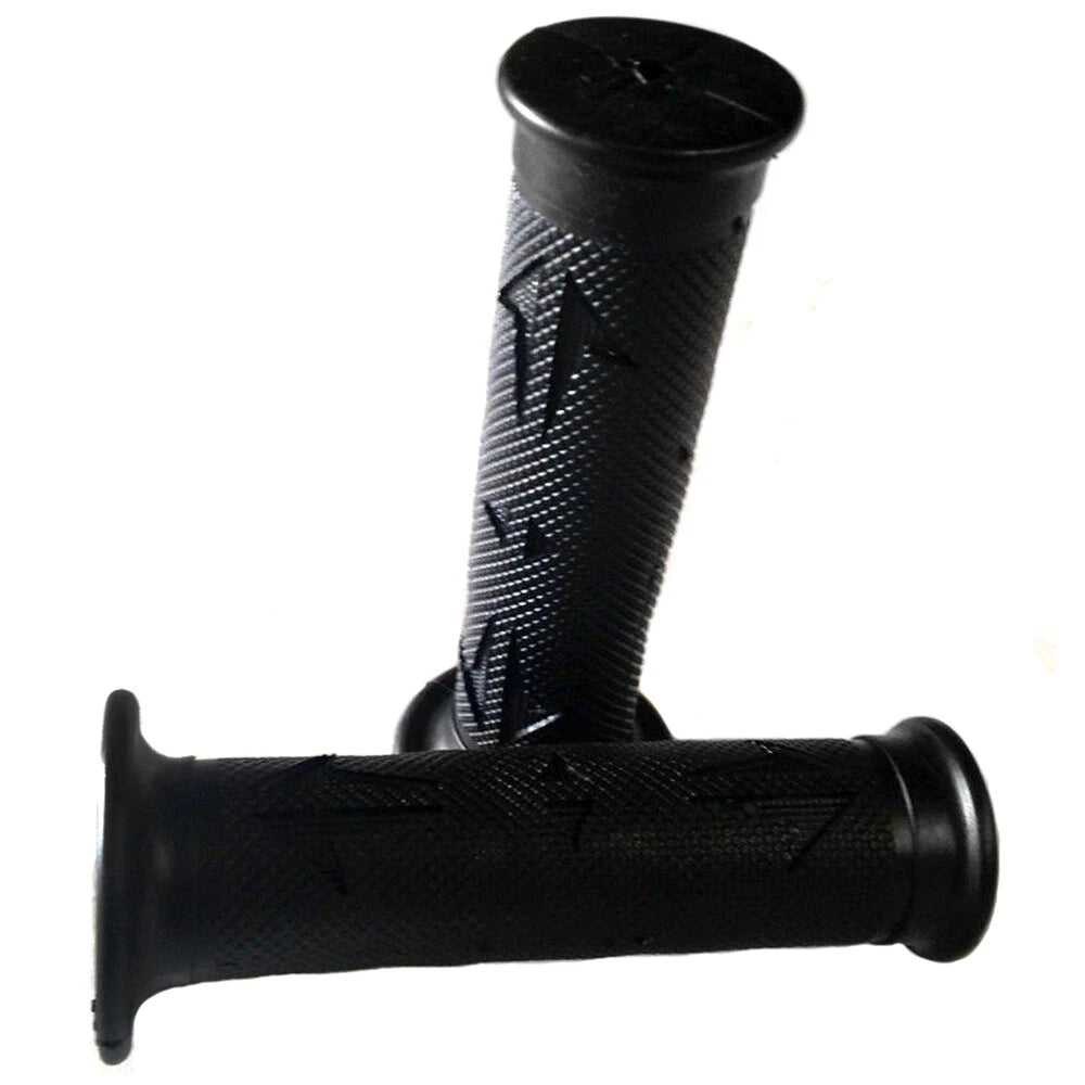Set of 2 Gel Hand Grips for Honda 900 1000 RR (7/8" Left, 1" Right) Black