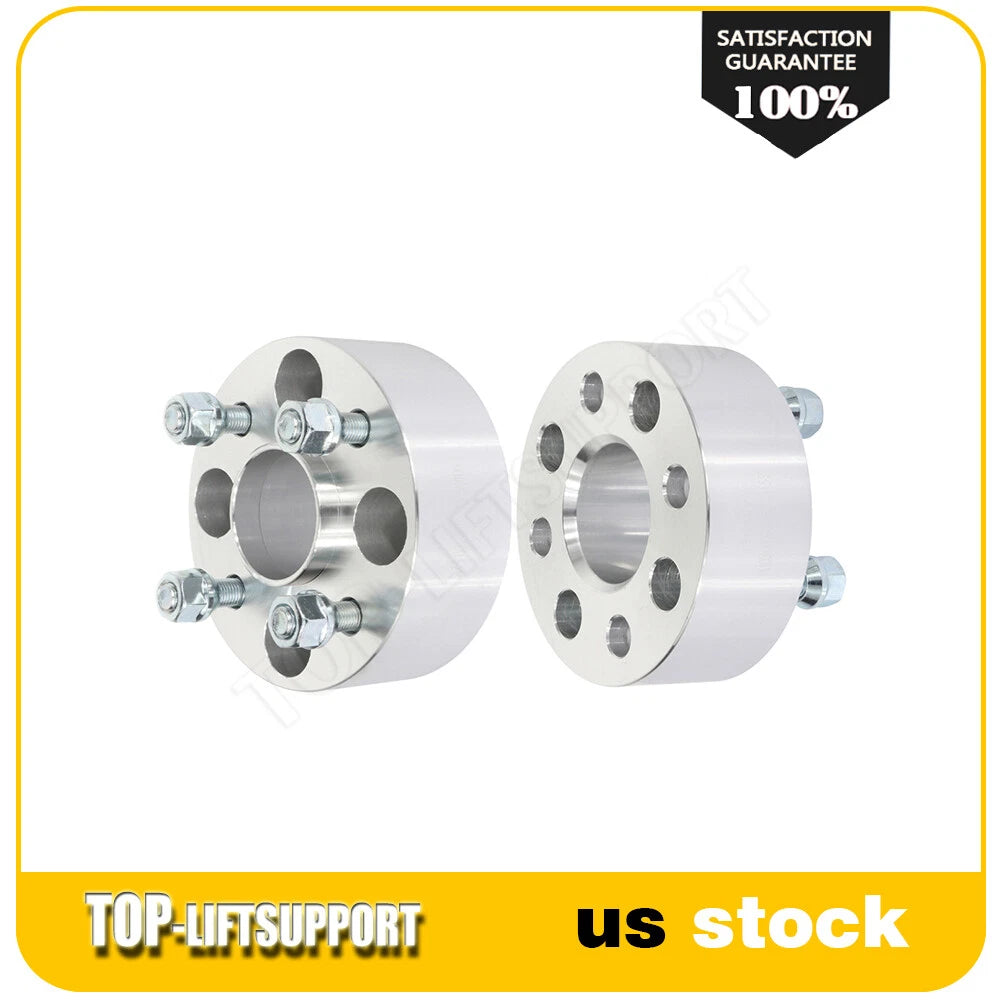 2X 2" Wheel Spacers Hubcentric for Honda Civic del Sol Acura Integra
