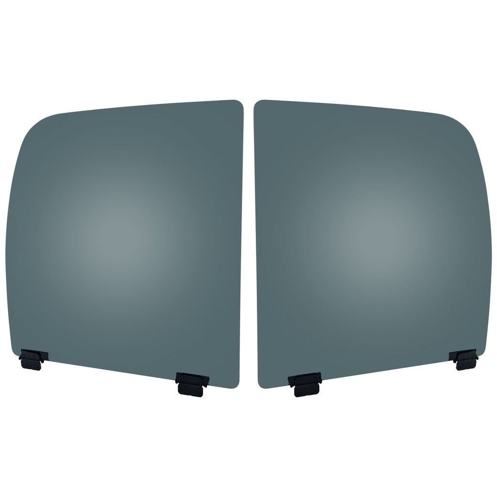 Set of 2 Rear Door Glasses for Ram Truck