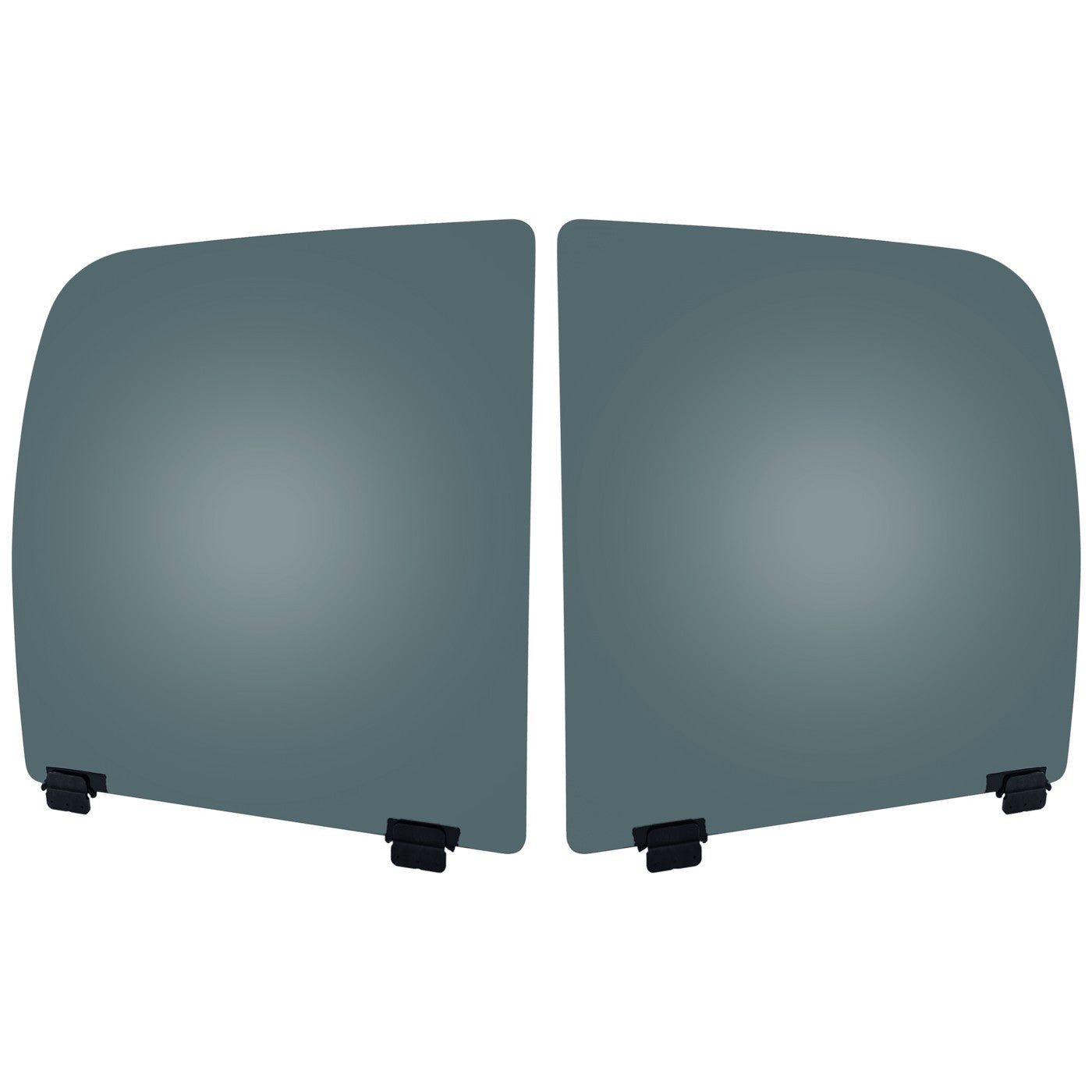 Set of 2 Rear Door Glasses for Ram Truck