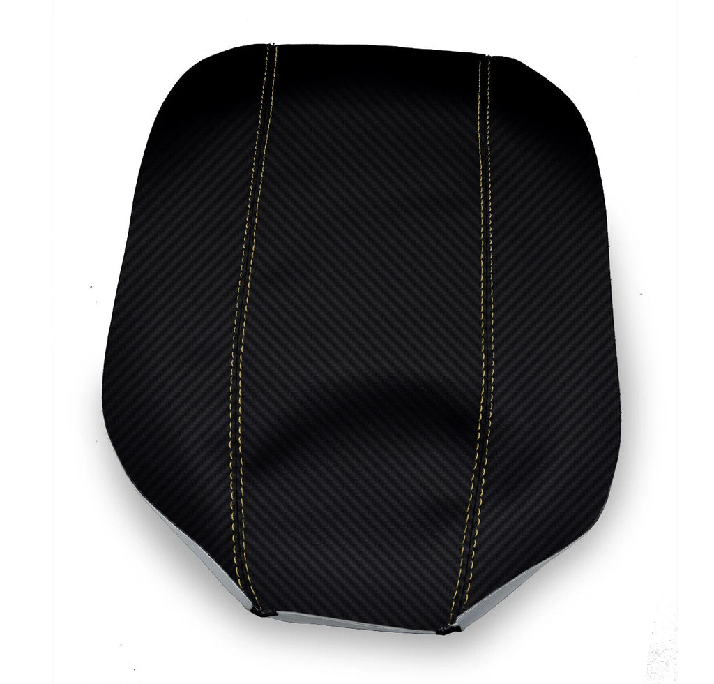 Carbon Fiber Console Lid Armrest Cover for Cadillac CTS (2008–2014)