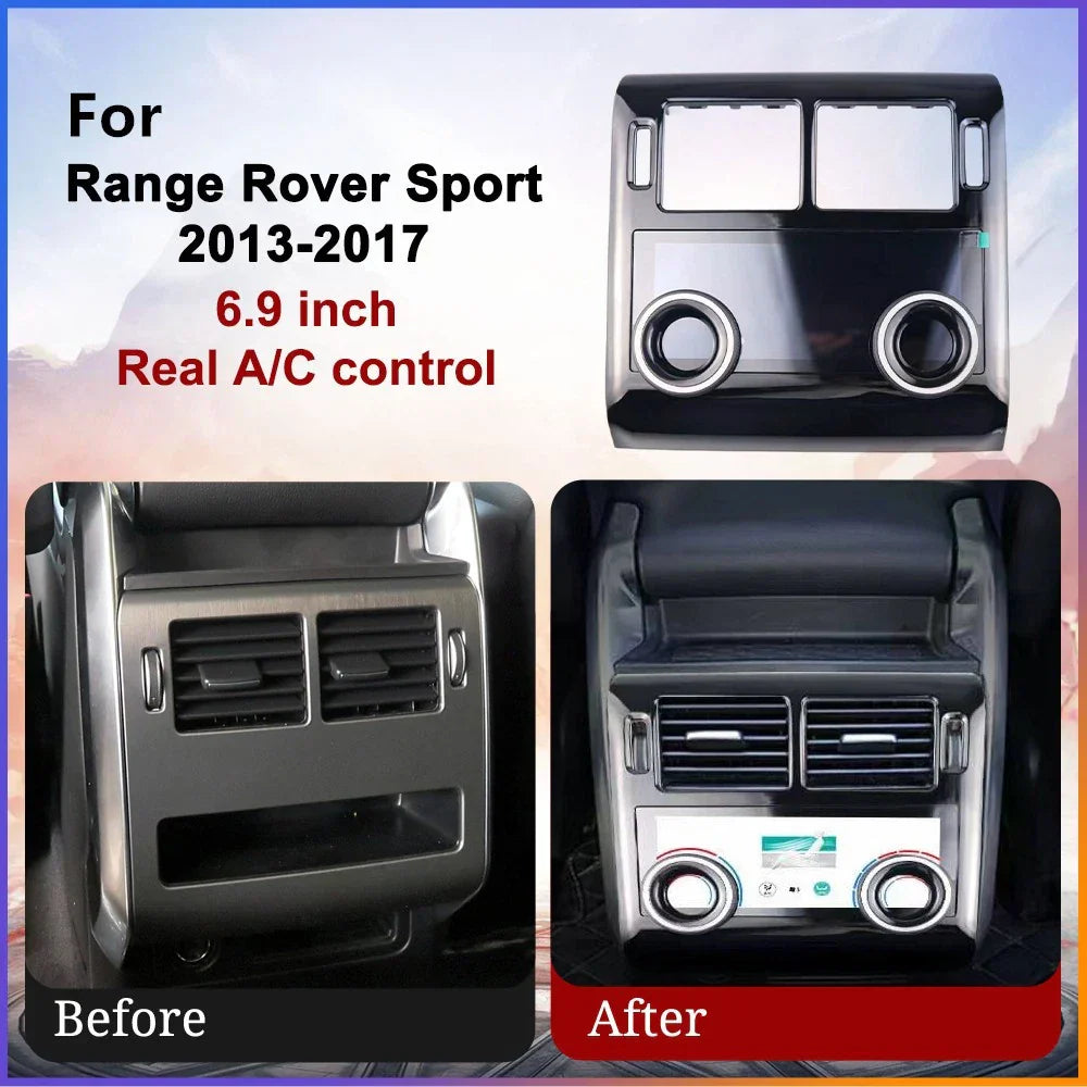 6.9" Rear A/C Touch Screen Panel for Land Rover Range Rover Sport (2014-2023)