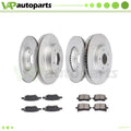 Brake Pads and Rotors Set for Chevrolet Cobalt (2005–2007) Drilled