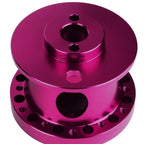6-Hole Hub Adaptor for Mazda Miata/RX-7/RX-8/626 (All Years) - Purple Aluminum