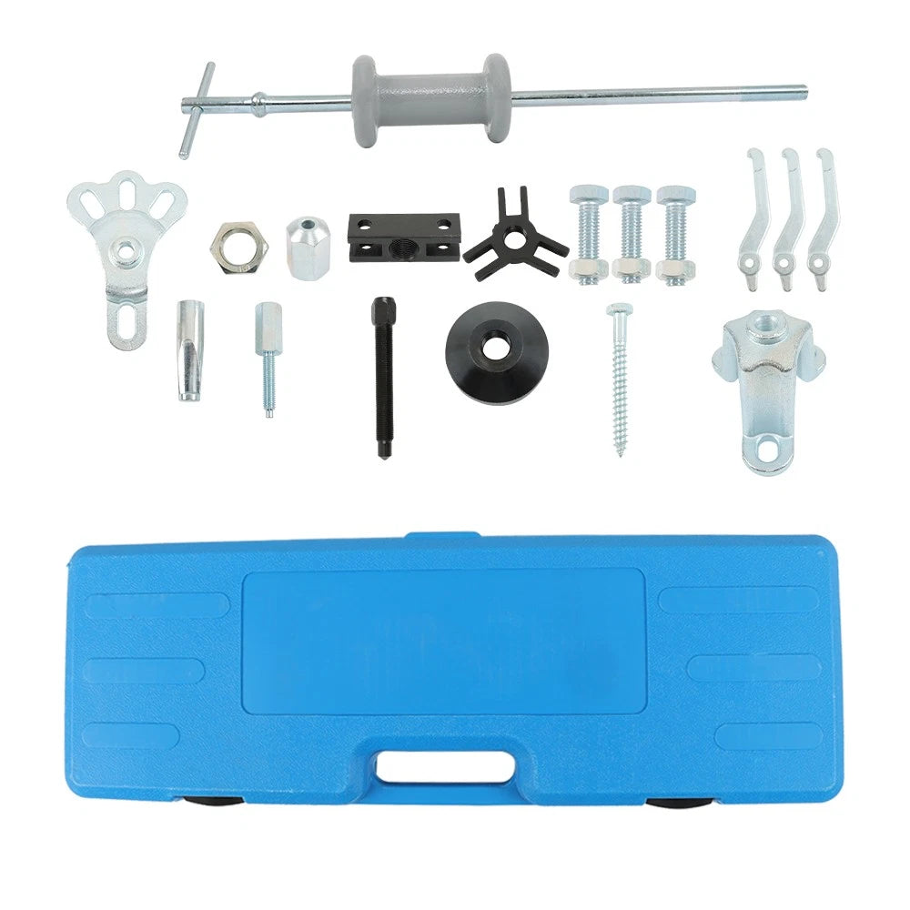 Slide Hammer Dent Puller Tool Kit for Automotive Repair (Universal)