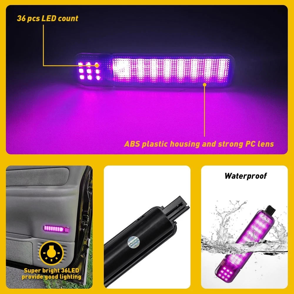 4X LED Door Courtesy Lights for Chevy Silverado Tahoe (1999–2007) EPY