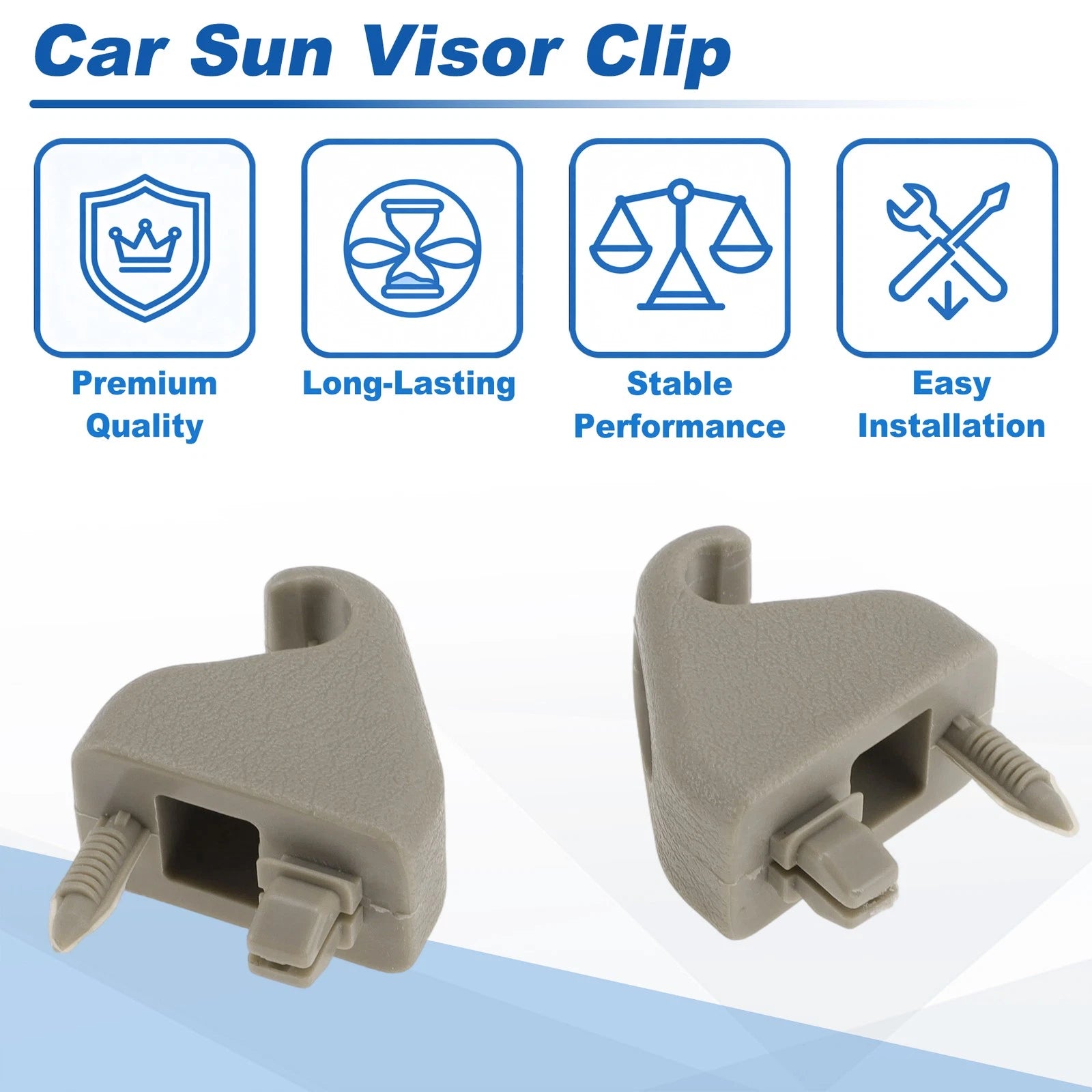 Sun Visor Clip for Toyota 4Runner (2003–2009) No. 7434834010B3