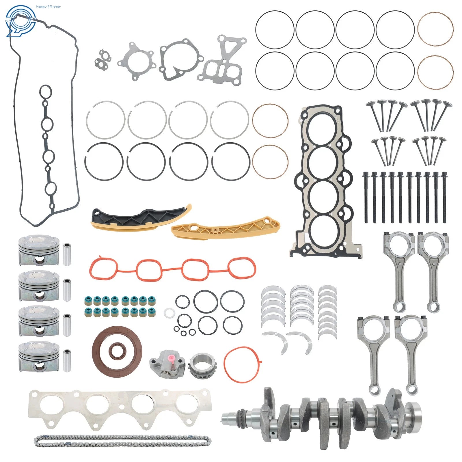 Engine Overhaul Rebuild Kit for Hyundai Accent (2010–2017)