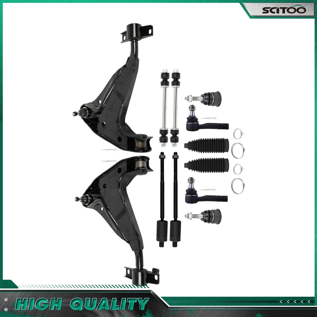 Set of 12 Control Arm Suspension Tie Rod Ball Joints for Mercury Ford Explorer (2002–2005)