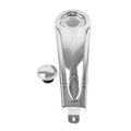 Chrome Stretched Dash Fuel Tank Console Panel for Harley Touring Baggers (1986-2007)