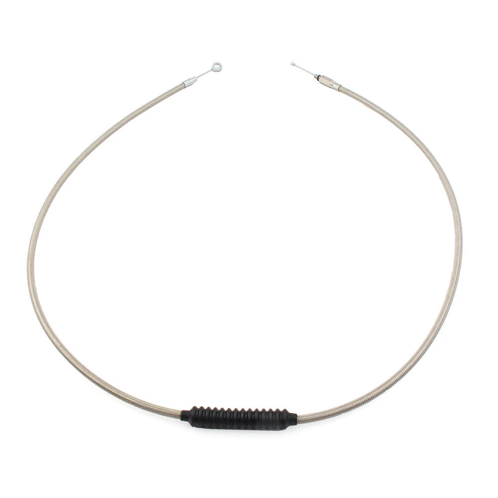 Stainless Clutch Cable for Harley Dyna FXDWG Softail Fatboy FLSTF Road Glide (1991–2023)