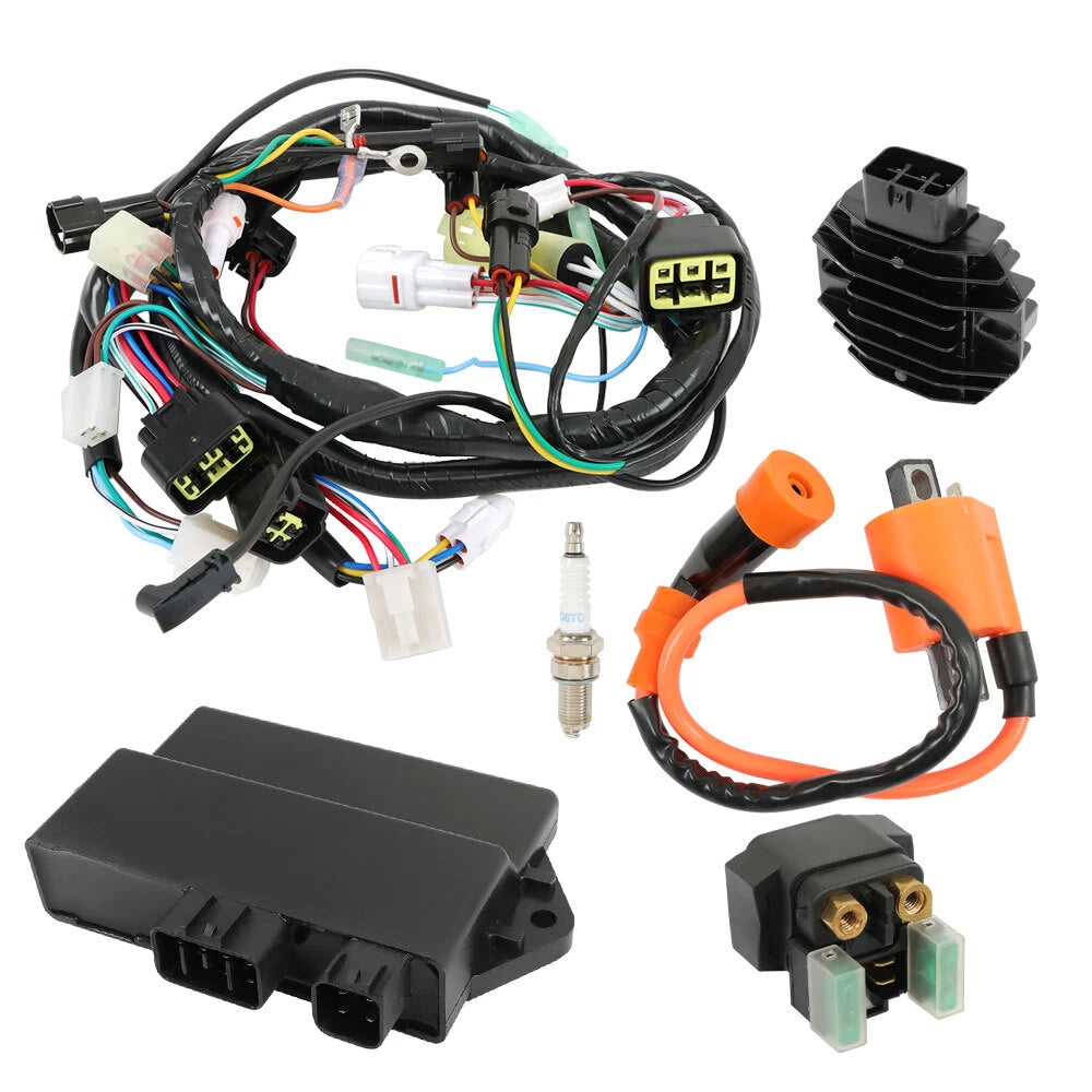 CDI Ignition Coil Wire Harness Kit for Yamaha Raptor 350 (2004-2013)