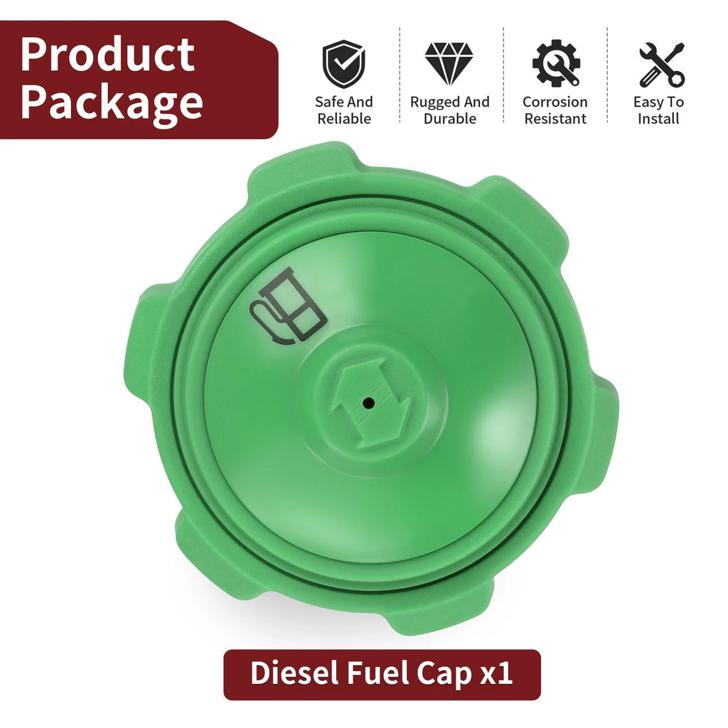 Diesel Fuel Cap for John Deere Compact Utility Tractors