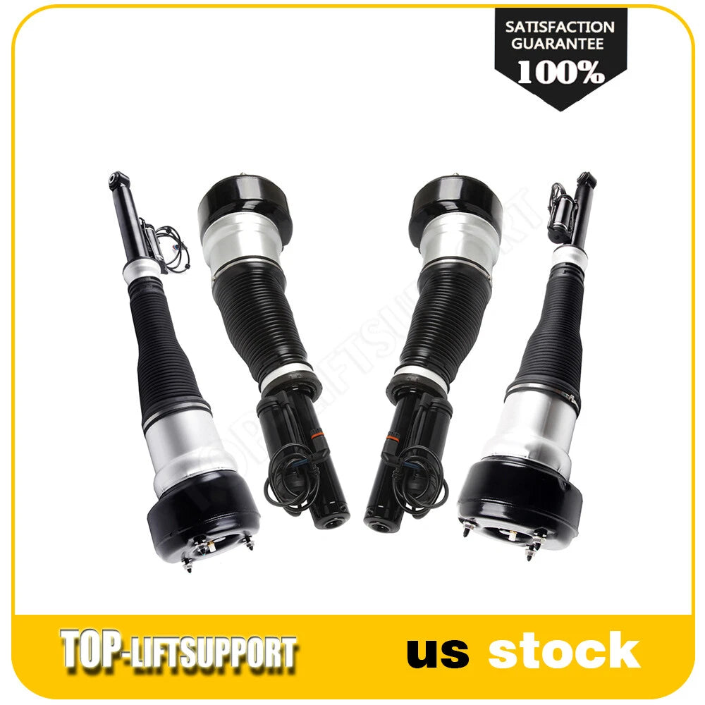 Set of 4 Air Suspension Struts for Mercedes W221 S-Class RWD